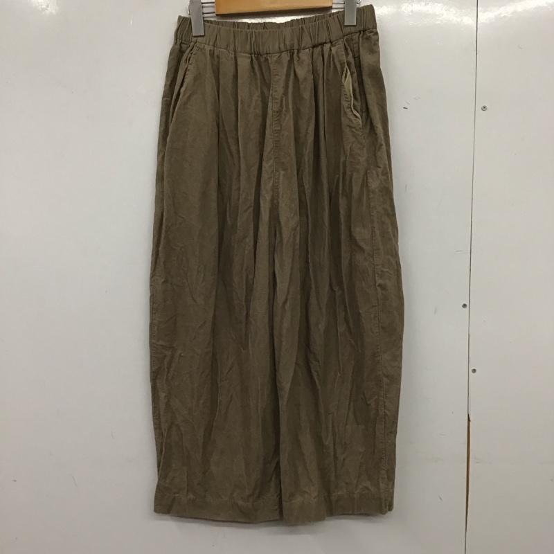 ミディウミ MidiUmi パンツ スラックス 無地 茶 / ブラウン / brown レディース USED 古着 中古 10154771