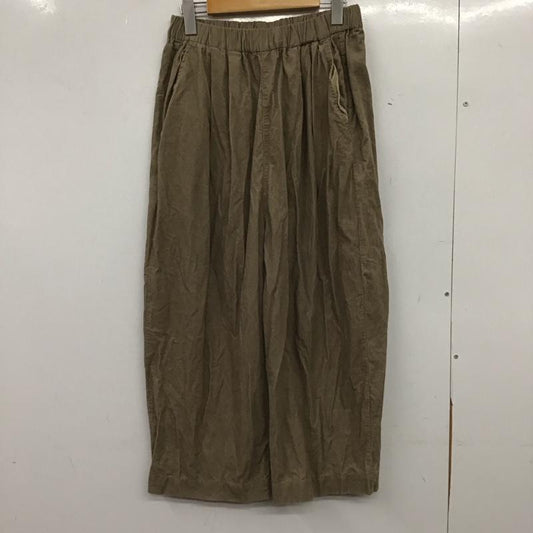 ミディウミ MidiUmi パンツ スラックス 無地 茶 / ブラウン / brown レディース USED 古着 中古 10154771