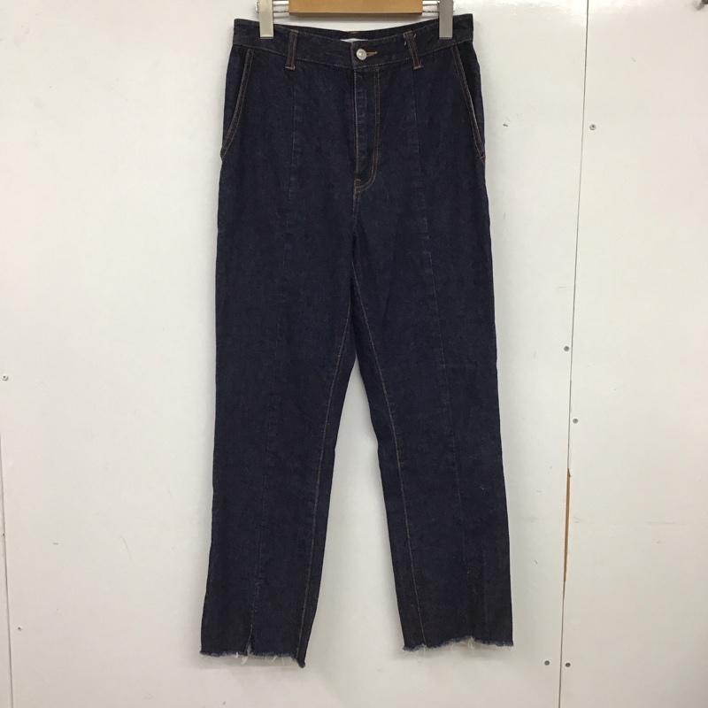 ローリーズファーム LOWRYS FARM パンツ デニム、ジーンズ L 無地 インディゴ / インディゴ / Indigo レディース USED 古着 中古 10154773