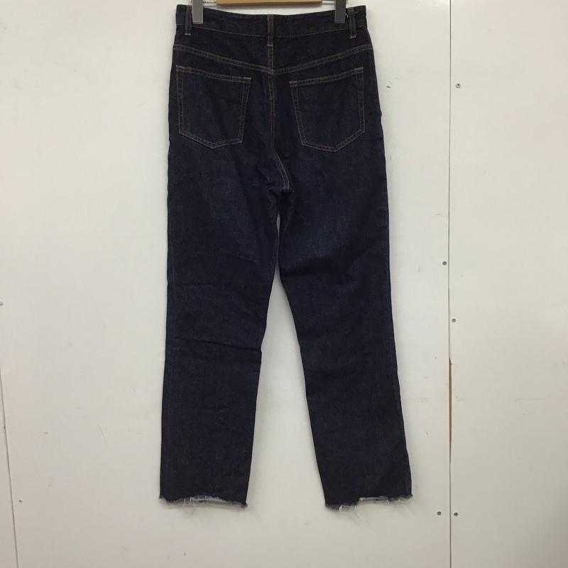 ローリーズファーム LOWRYS FARM パンツ デニム、ジーンズ L 無地 インディゴ / インディゴ / Indigo レディース USED 古着 中古 10154773