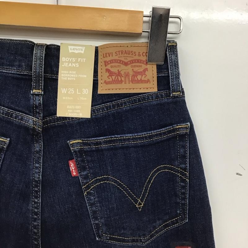 リーバイス Levi s パンツ デニム、ジーンズ W25L30 無地 インディゴ / インディゴ / Indigo レディース USED 古着 中古 10154781