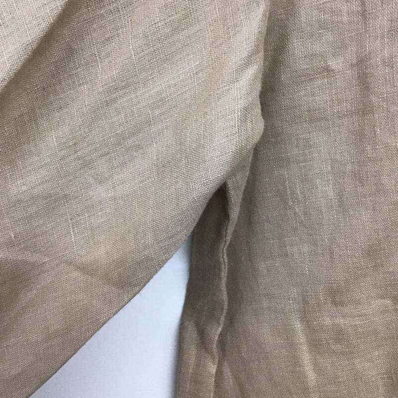 シップス SHIPS カットソー 長袖 無地 ベージュ / ベージュ / beige レディース USED 古着 中古 10154783