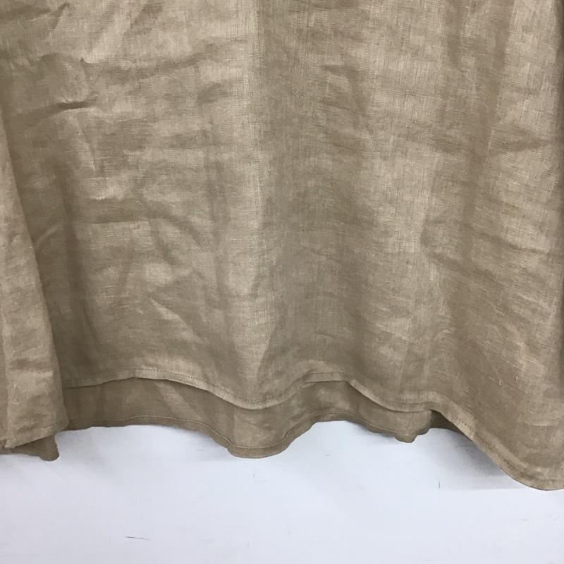 シップス SHIPS カットソー 長袖 無地 ベージュ / ベージュ / beige レディース USED 古着 中古 10154783