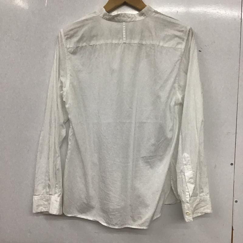 マーガレットハウエル MARGARET HOWELL シャツ、ブラウス 長袖 2 無地 白 / ホワイト / white レディース USED 古着 中古 10154784