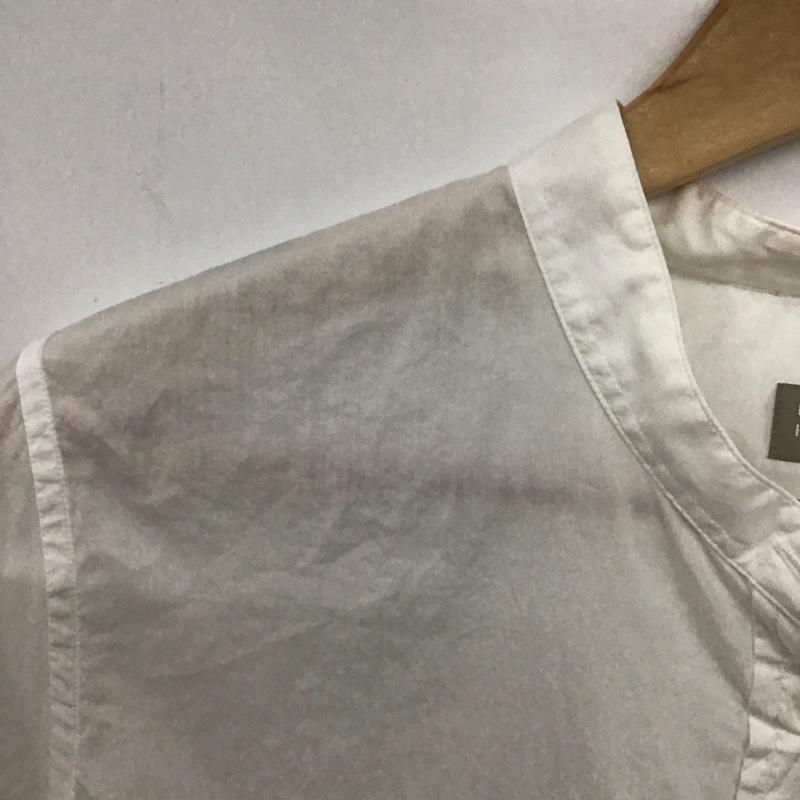 マーガレットハウエル MARGARET HOWELL シャツ、ブラウス 長袖 2 無地 白 / ホワイト / white レディース USED 古着 中古 10154784