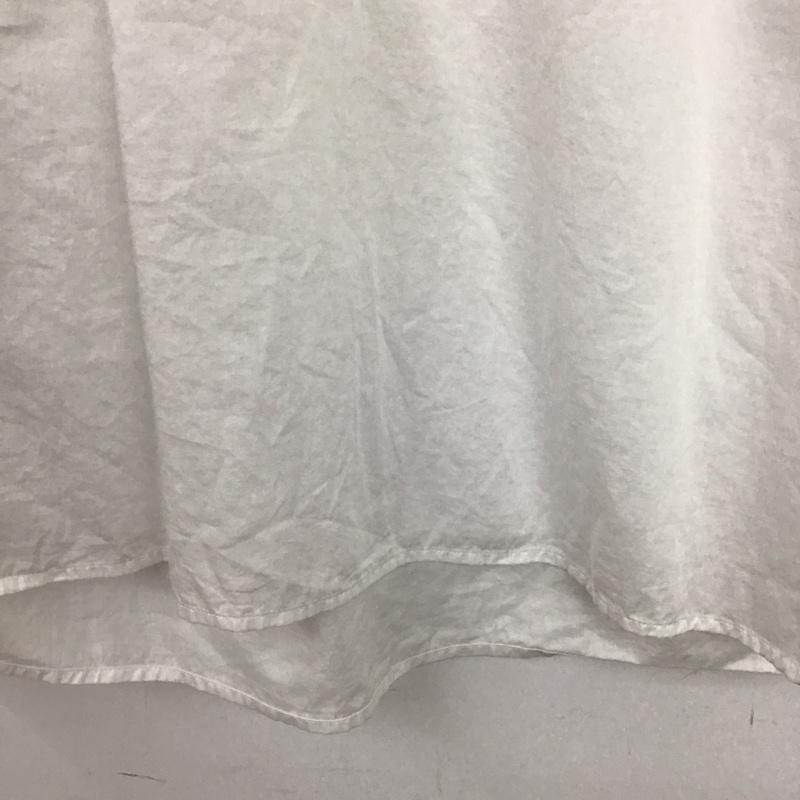 マーガレットハウエル MARGARET HOWELL シャツ、ブラウス 長袖 2 無地 白 / ホワイト / white レディース USED 古着 中古 10154784
