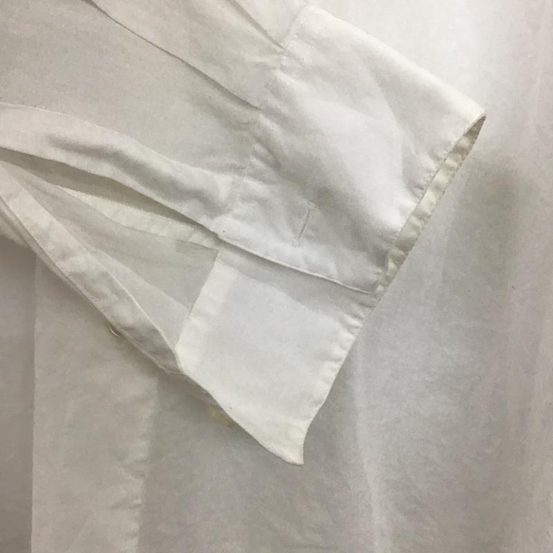 マーガレットハウエル MARGARET HOWELL シャツ、ブラウス 長袖 3 無地 白 / ホワイト / white レディース USED 古着 中古 10154785