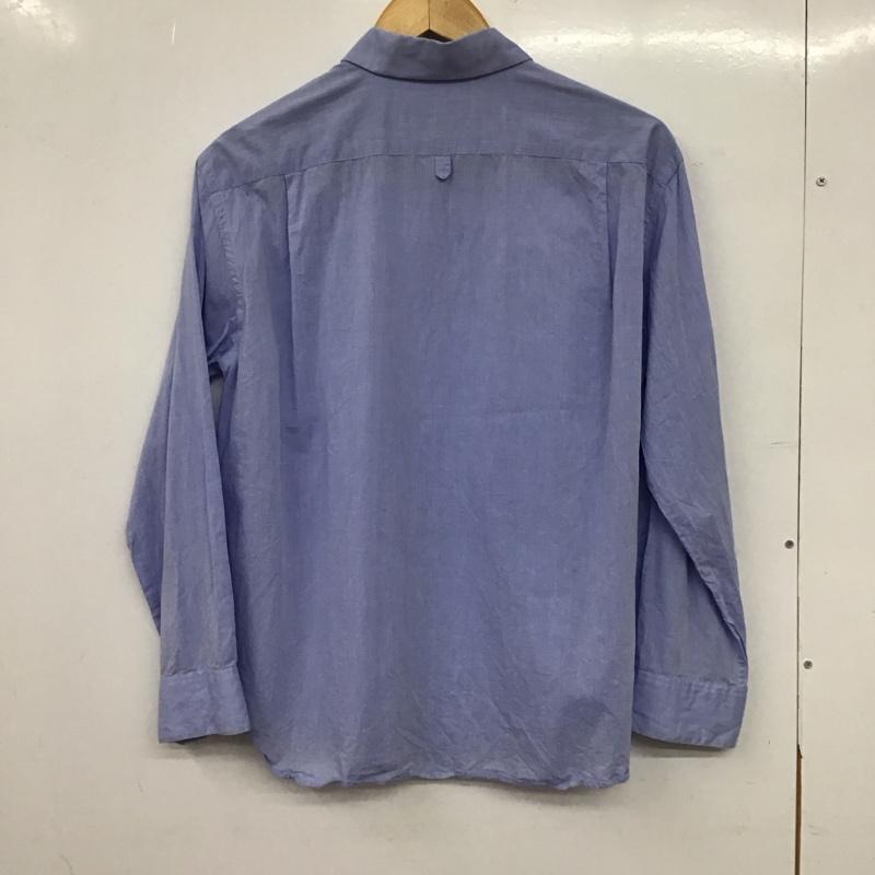 マーガレットハウエル MARGARET HOWELL シャツ、ブラウス 長袖 3 無地 水色 / ライトブルー / レディース USED 古着 中古 10154786