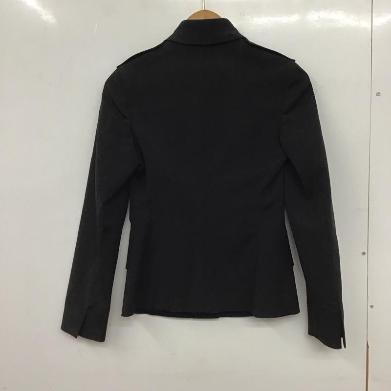 プラダ PRADA ジャケット、上着 ジャケット、ブレザー 98339 CA34767 38 無地 黒 / ブラック / black レディース USED 古着 中古 10154787