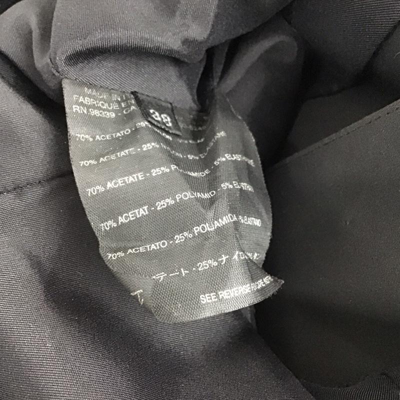 プラダ PRADA ジャケット、上着 ジャケット、ブレザー 98339 CA34767 38 無地 黒 / ブラック / black レディース USED 古着 中古 10154787