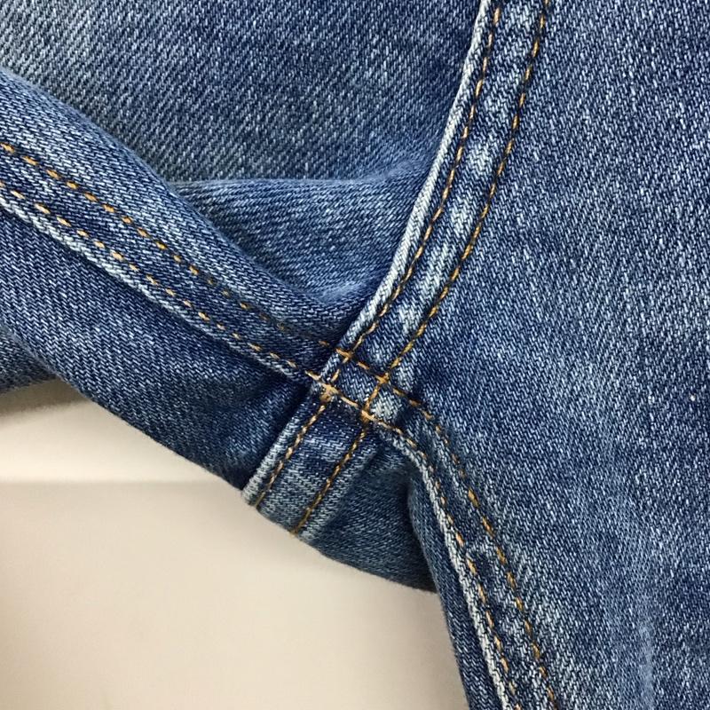 ザラ ZARA パンツ デニム、ジーンズ 34 無地 水色 / ライトブルー / レディース USED 古着 中古 10154789