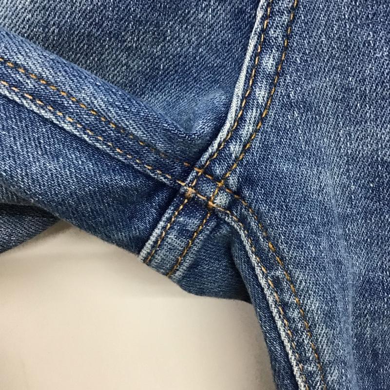 ザラ ZARA パンツ デニム、ジーンズ 34 無地 水色 / ライトブルー / レディース USED 古着 中古 10154789