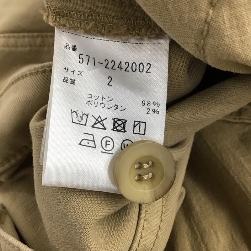 サンスペル SUNSPEL パンツ ワークパンツ、ペインターパンツ 2 無地 ベージュ / ベージュ / beige レディース USED 古着 中古 10154790