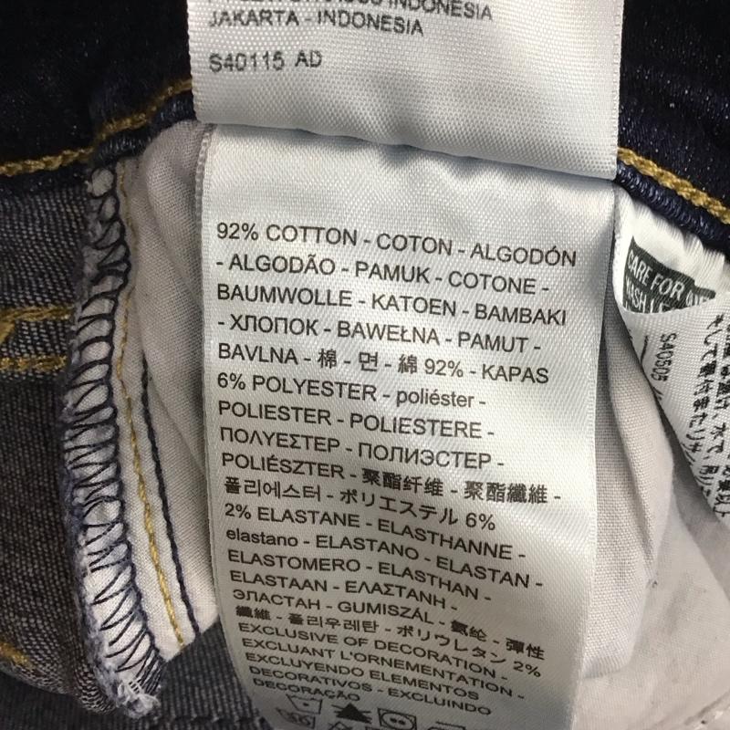 リーバイス Levi s パンツ デニム、ジーンズ W25L30 無地 インディゴ / インディゴ / Indigo レディース USED 古着 中古 10154791