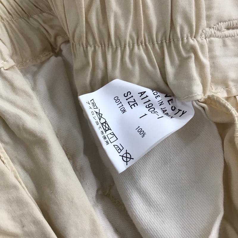 ハーベスティ HARVESTY パンツ ワークパンツ、ペインターパンツ 1 無地 ベージュ / ベージュ / beige レディース USED 古着 中古 10154792