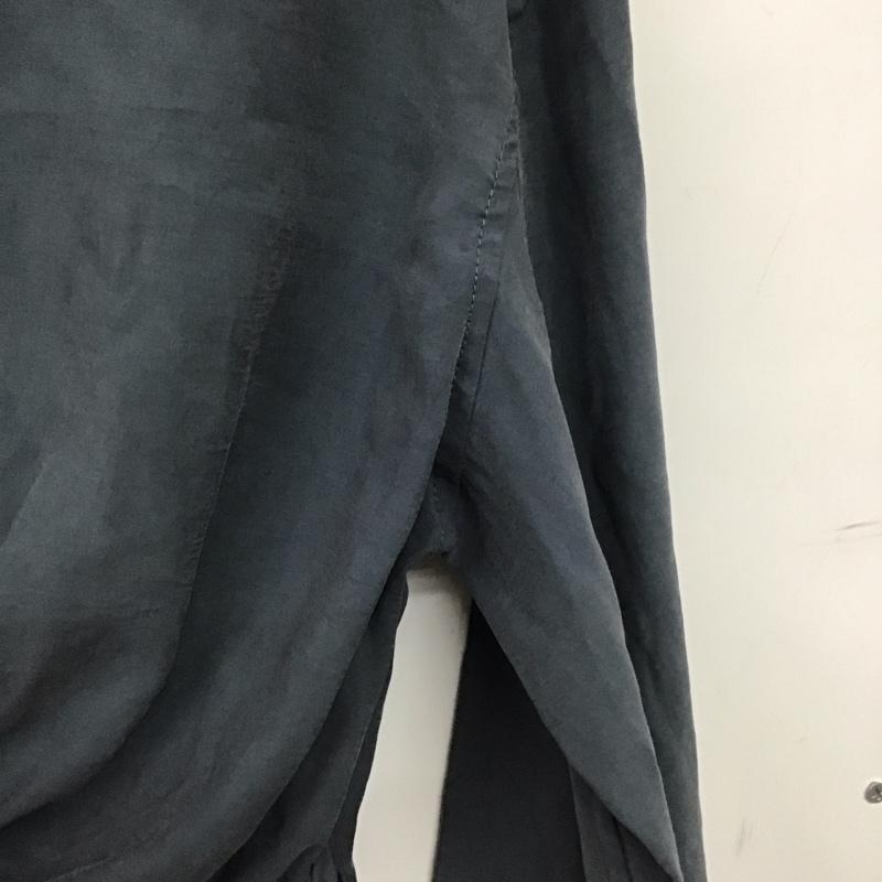ザラ ZARA シャツ、ブラウス 長袖 S 無地 水色 / ライトブルー / レディース USED 古着 中古 10154794