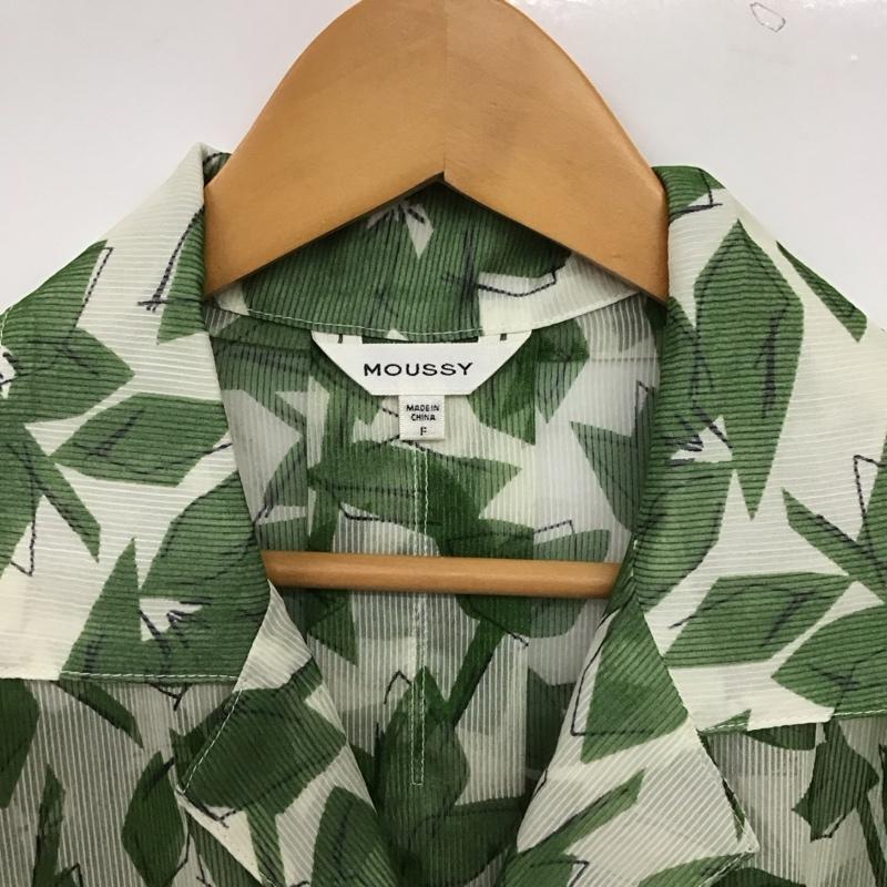 マウジー MOUSSY シャツ、ブラウス 半袖 010ESK30-1020 CLEMATIS OPEN COLLAR シャツ FREE 総柄 マルチカラー / マルチカラー / multicolor レディース USED 古着 中古 10154796