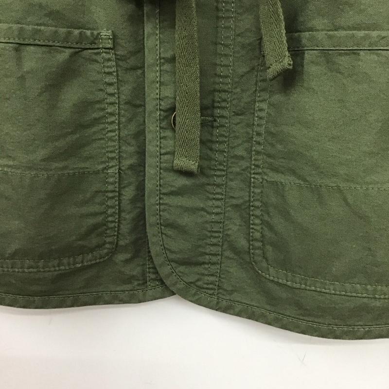 ニコアンド niko and... ベスト ベスト FREE 無地 カーキ / カーキ / khaki レディース USED 古着 中古 10154799