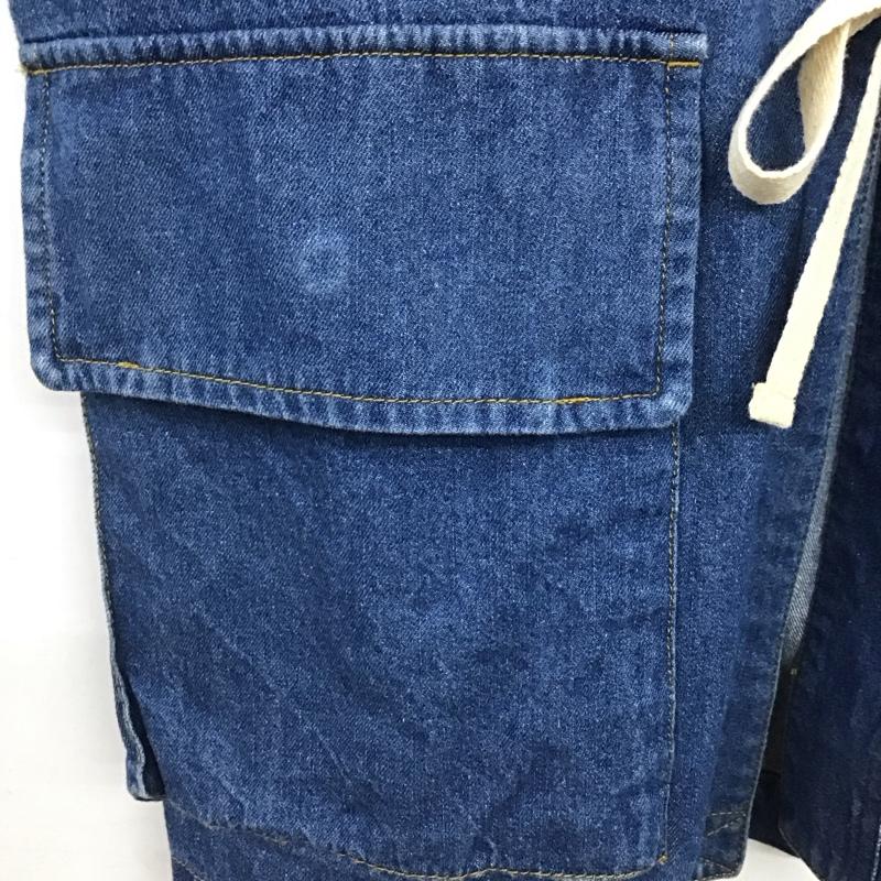 ニコアンド niko and... ベスト ベスト FREE 無地 水色 / ライトブルー / レディース USED 古着 中古 10154800