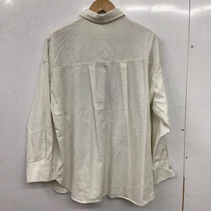 ページボーイ PAGEBOY シャツ、ブラウス 長袖 FREE 刺繍 白 / ホワイト / white レディース USED 古着 中古 10154801