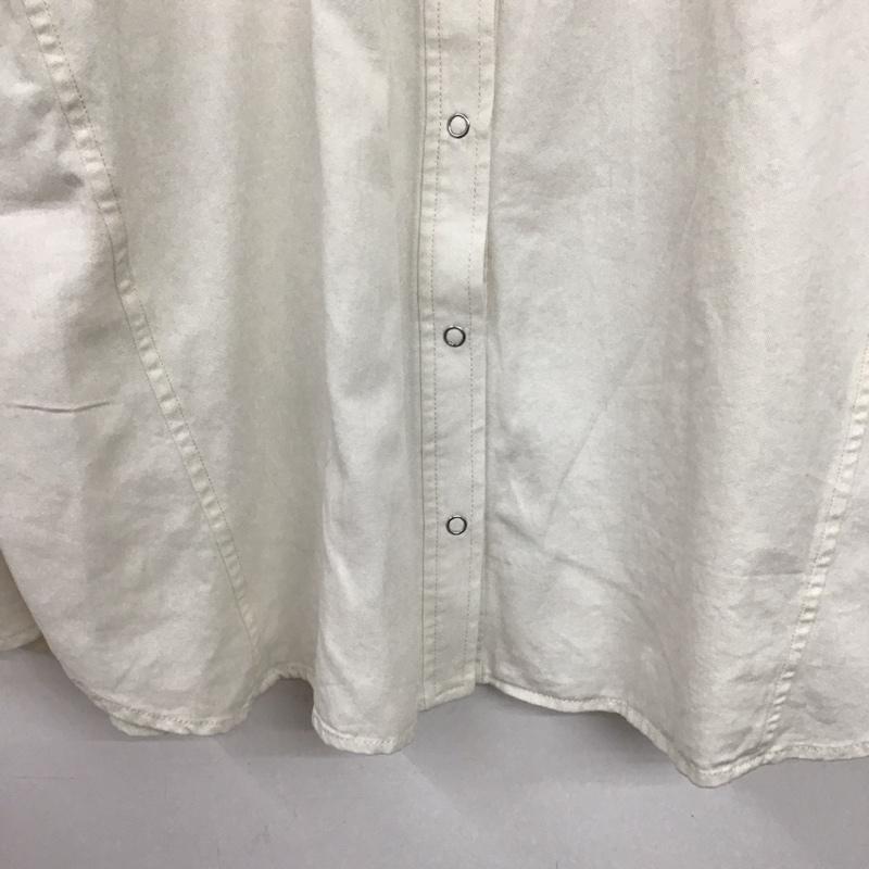 ページボーイ PAGEBOY シャツ、ブラウス 長袖 FREE 刺繍 白 / ホワイト / white レディース USED 古着 中古 10154801