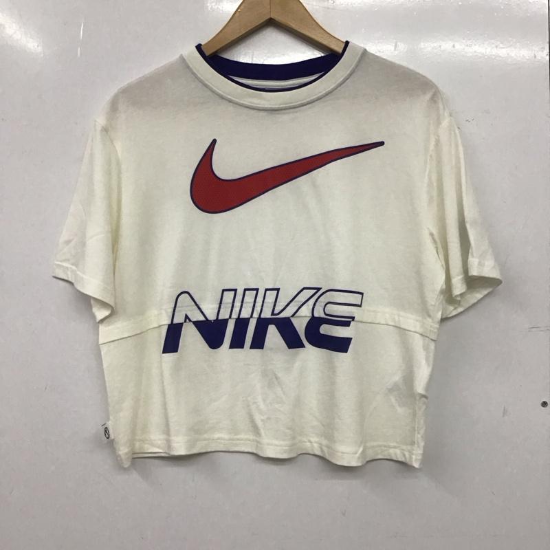 ナイキ NIKE Tシャツ 半袖 M プリント 白 / ホワイト / white レディース USED 古着 中古 10154802