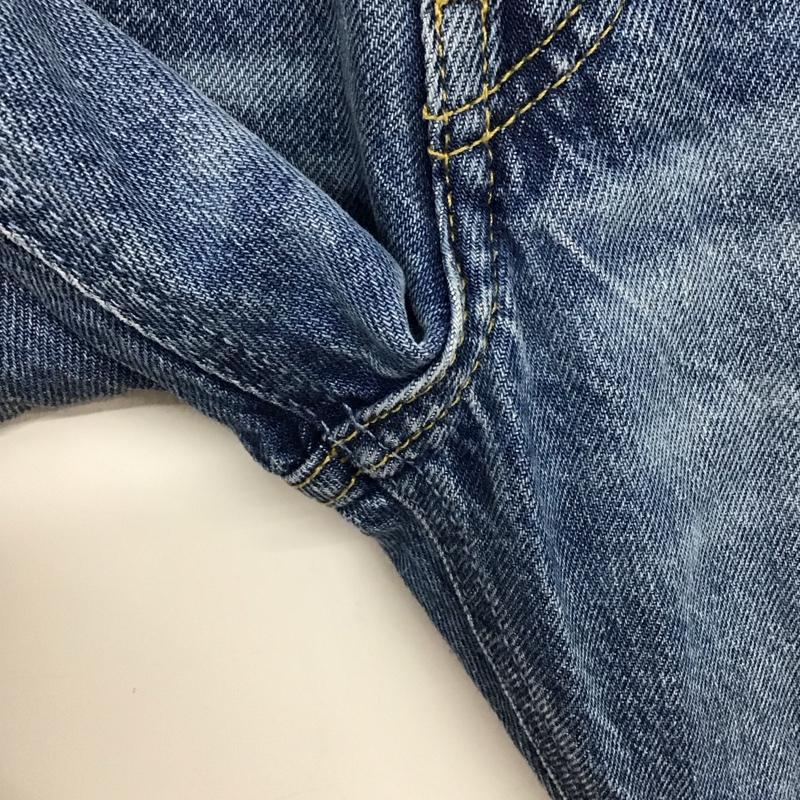 ザラ ZARA パンツ デニム、ジーンズ 34 無地 水色 / ライトブルー / レディース USED 古着 中古 10154804