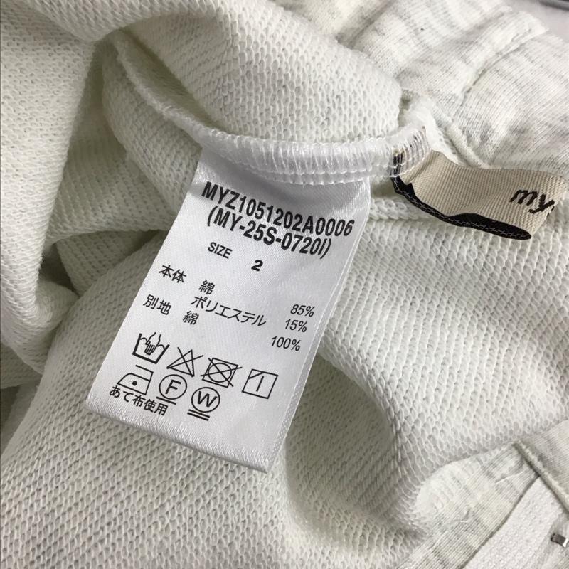 ミスティック mystic ボトムス ボトムス スウェットパンツ 2 無地 灰 / グレー / gray レディース USED 古着 中古 10154805