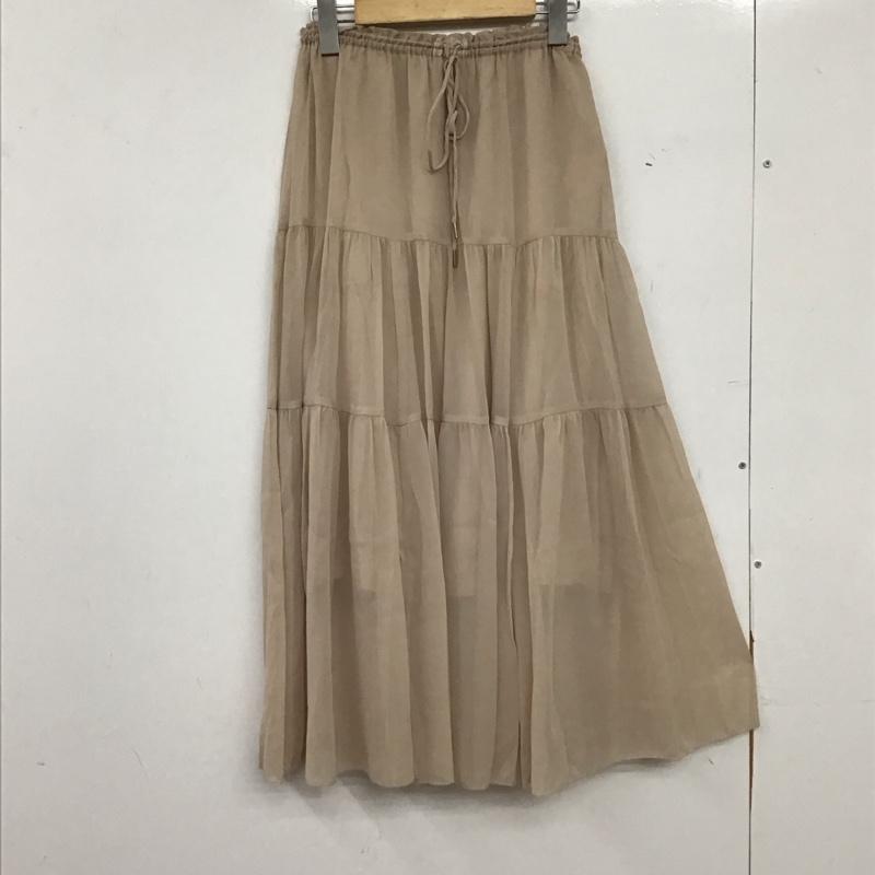 スナイデル SNIDEL スカート ロングスカート SWFS182104 FREE 無地 桃 / ピンク / pink レディース USED 古着 中古 10154807