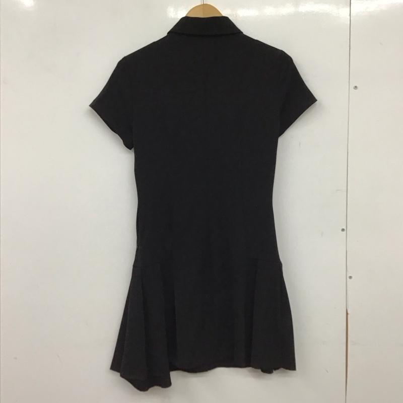 ザラ ZARA ワンピース ミニスカート XS 無地 黒 / ブラック / black レディース USED 古着 中古 10154810