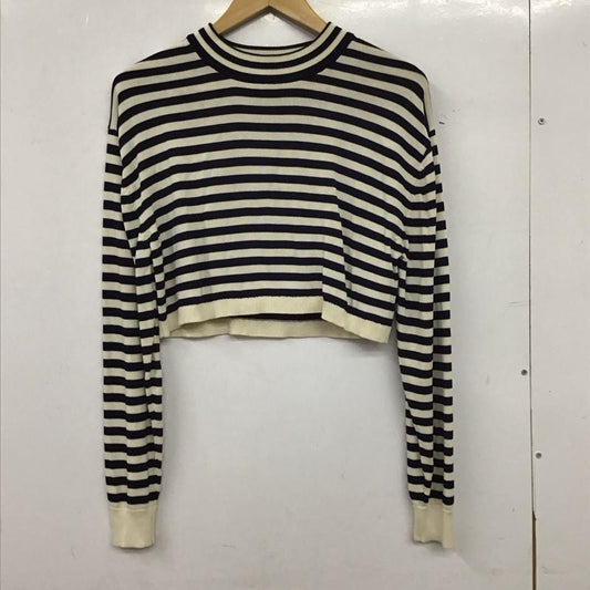 ザラ ZARA カットソー 長袖 S ボーダー柄 マルチカラー / マルチカラー / multicolor レディース USED 古着 中古 10154811