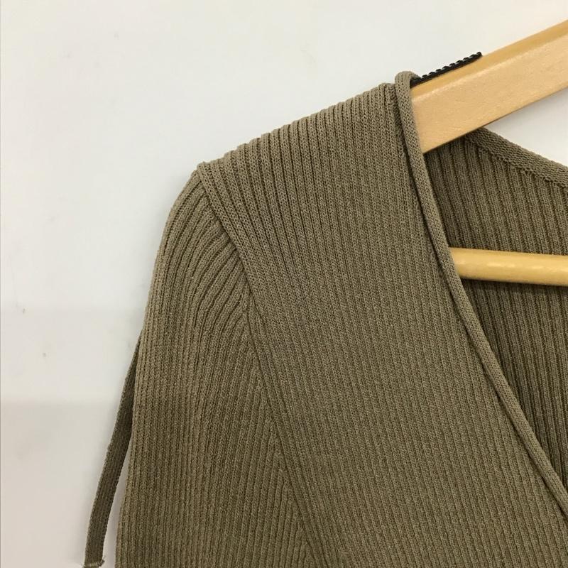 スナイデル SNIDEL カットソー 長袖 SWNT241171 ホールデザインニットプルオーバー ONE SIZE 無地 ベージュ / ベージュ / beige レディース USED 古着 中古 10154812