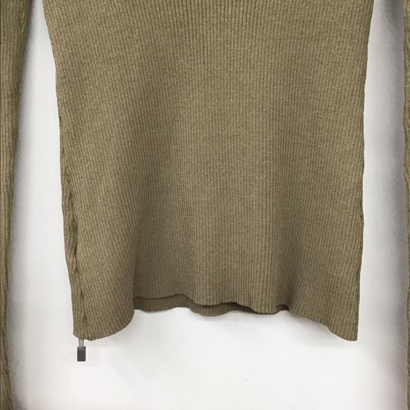 スナイデル SNIDEL カットソー 長袖 SWNT241171 ホールデザインニットプルオーバー ONE SIZE 無地 ベージュ / ベージュ / beige レディース USED 古着 中古 10154812
