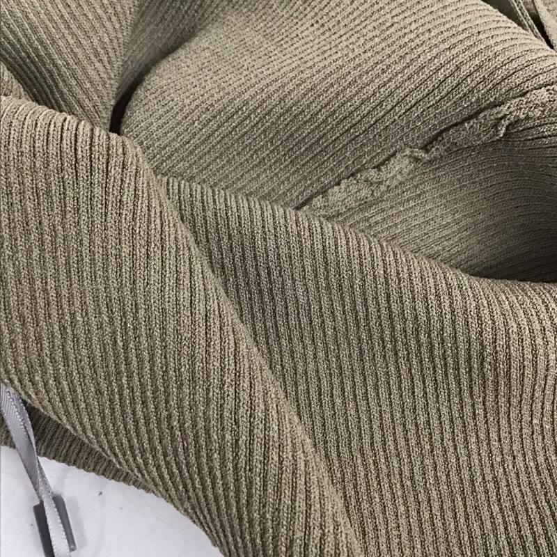 スナイデル SNIDEL カットソー 長袖 SWNT241171 ホールデザインニットプルオーバー ONE SIZE 無地 ベージュ / ベージュ / beige レディース USED 古着 中古 10154812