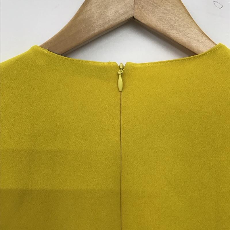 ザラ ZARA カットソー 半袖 XS 無地 黄 / イエロー / yellow レディース USED 古着 中古 10154813