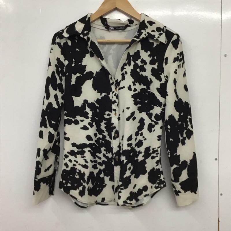 ザラ ZARA シャツ、ブラウス 長袖 S 総柄 マルチカラー / マルチカラー / multicolor レディース USED 古着 中古 10154815