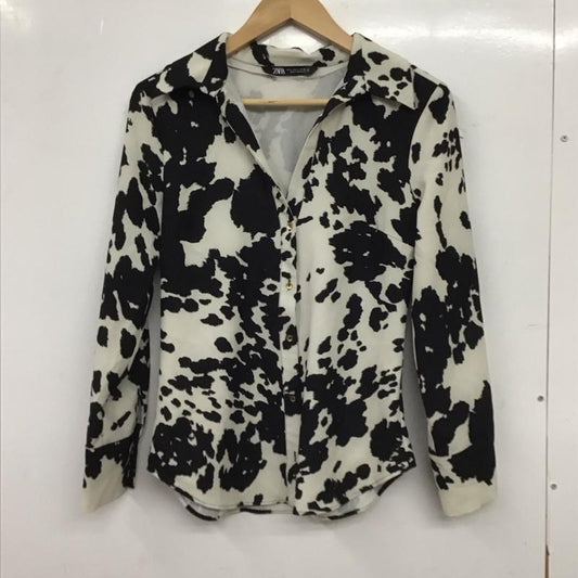 ザラ ZARA シャツ、ブラウス 長袖 S 総柄 マルチカラー / マルチカラー / multicolor レディース USED 古着 中古 10154815