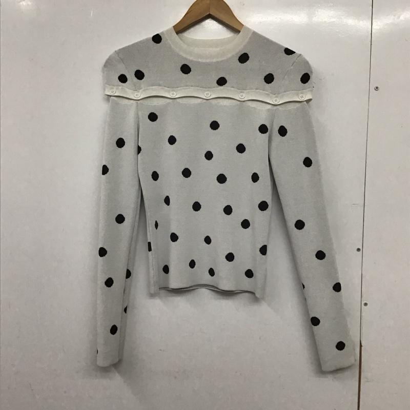 リエンダ rienda カットソー 長袖 FREE  白 / ホワイト / white レディース USED 古着 中古 10154816