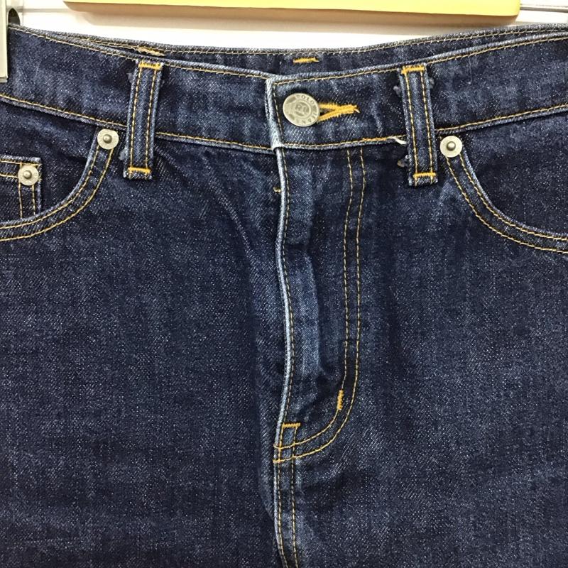 ラルフローレン RALPHLAUREN スカート ひざ丈スカート デニムスカート 6 無地 紺 / ネイビー / navy レディース USED 古着 中古 10154820