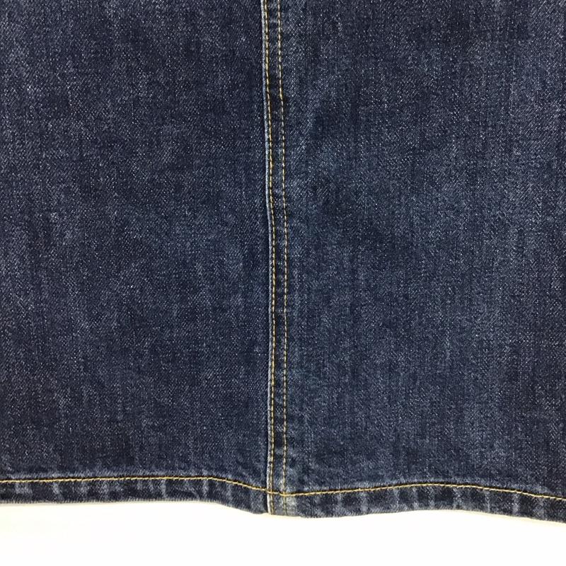 ラルフローレン RALPHLAUREN スカート ひざ丈スカート デニムスカート 6 無地 紺 / ネイビー / navy レディース USED 古着 中古 10154820