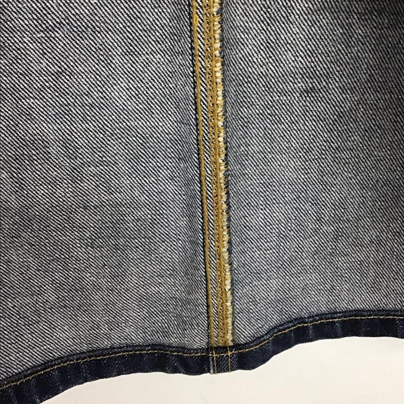 ラルフローレン RALPHLAUREN スカート ひざ丈スカート デニムスカート 6 無地 紺 / ネイビー / navy レディース USED 古着 中古 10154820