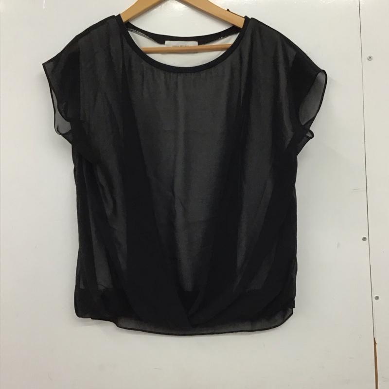 アーバンリサーチ URBAN RESEARCH カットソー 半袖 FREE 無地 黒 / ブラック / black レディース USED 古着 中古 10154824