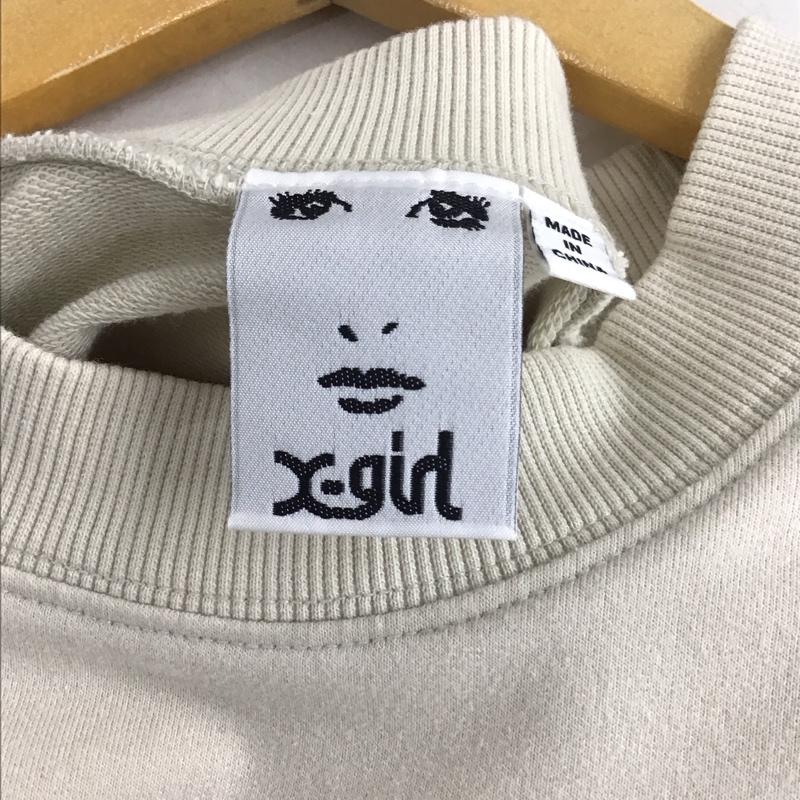 エックスガール X-girl ベスト ベスト M 無地 X 刺繍 ベージュ / ベージュ / beige レディース USED 古着 中古 10154825