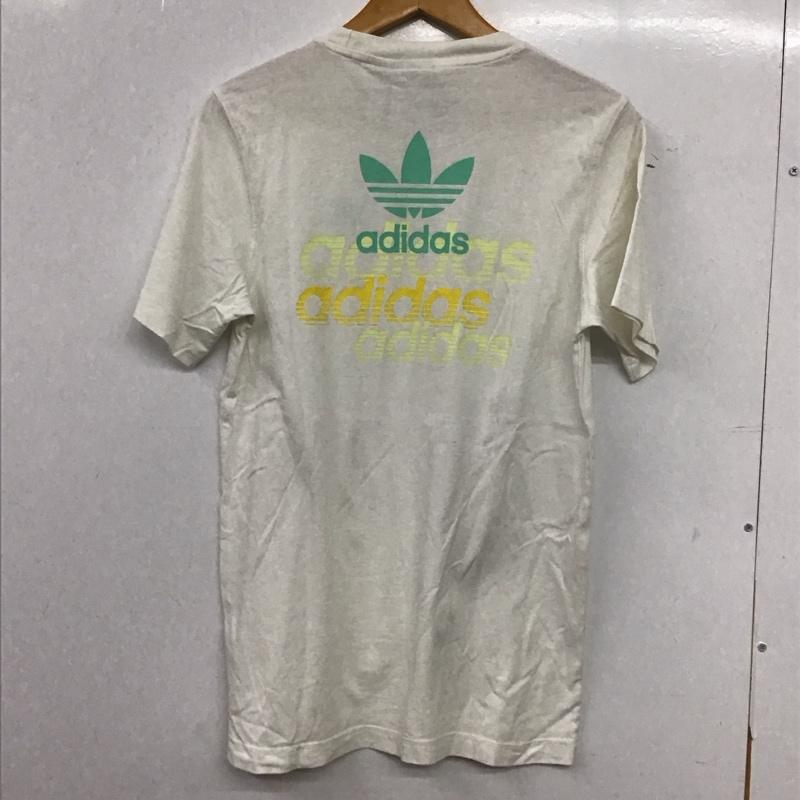 アディダス adidas Tシャツ 半袖 FM3348 XS プリント 白 / ホワイト / white メンズ USED 古着 中古 10154826
