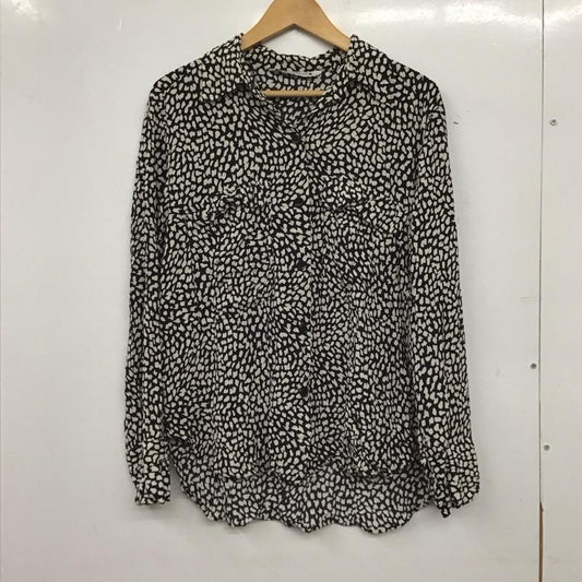 ザラ ZARA シャツ、ブラウス 長袖 L 総柄 マルチカラー / マルチカラー / multicolor レディース USED 古着 中古 10154827