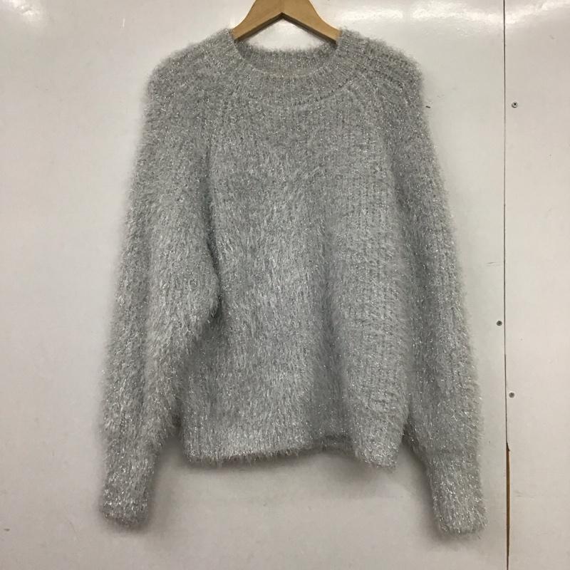 アデイインザライフ ユナイテッドアローズ A day in the life UNITED ARROWS ニット、セーター 長袖 無地 灰 / グレー / gray レディース USED 古着 中古 10154829