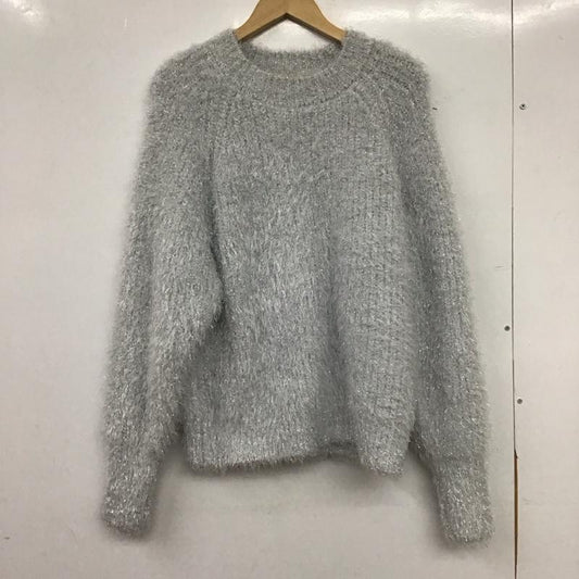 アデイインザライフ ユナイテッドアローズ A day in the life UNITED ARROWS ニット、セーター 長袖 無地 灰 / グレー / gray レディース USED 古着 中古 10154829