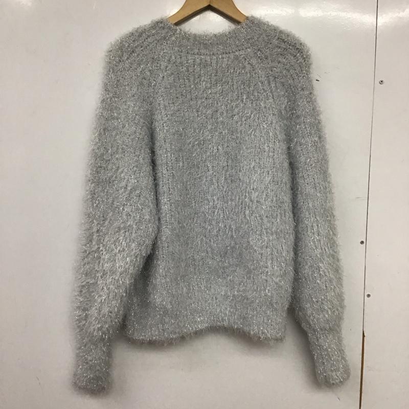 アデイインザライフ ユナイテッドアローズ A day in the life UNITED ARROWS ニット、セーター 長袖 無地 灰 / グレー / gray レディース USED 古着 中古 10154829