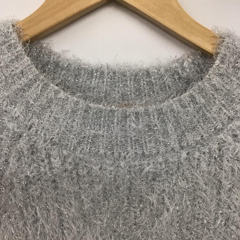 アデイインザライフ ユナイテッドアローズ A day in the life UNITED ARROWS ニット、セーター 長袖 無地 灰 / グレー / gray レディース USED 古着 中古 10154829