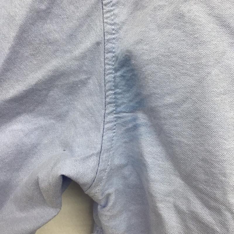 ザラ ZARA シャツ、ブラウス 長袖 L 無地 水色 / ライトブルー / レディース USED 古着 中古 10154830